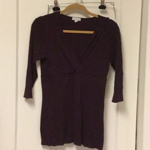 Wine Sweater Maternity Pea in the Pod